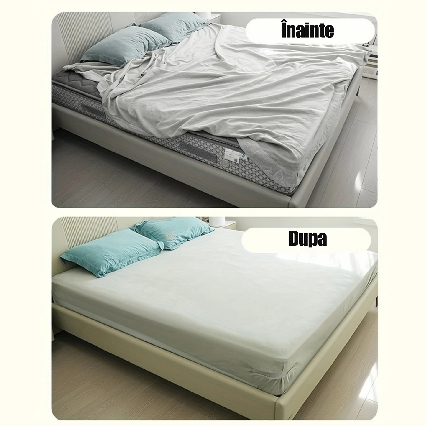 FixCearceaf™ – Set 4 Suporturi pentru Fixarea Perfectă a Cearsafului